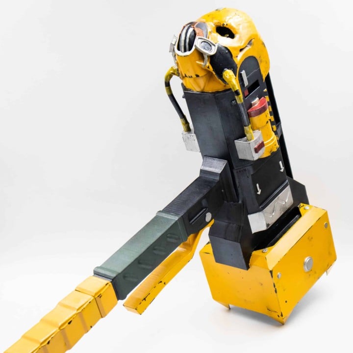 Caustic Heirloom Death Hammer apex legends prop replica 1