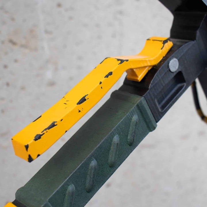 Caustic Heirloom Death Hammer apex legends prop replica 23