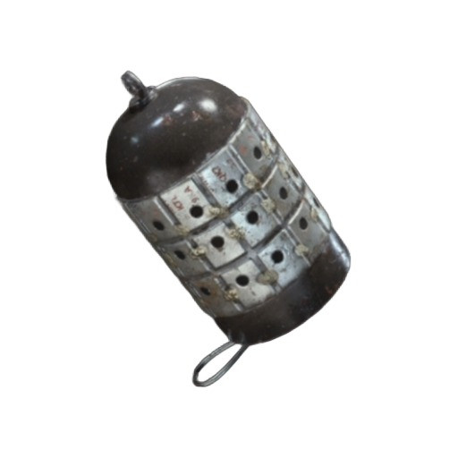 Shrapnel Grenade White