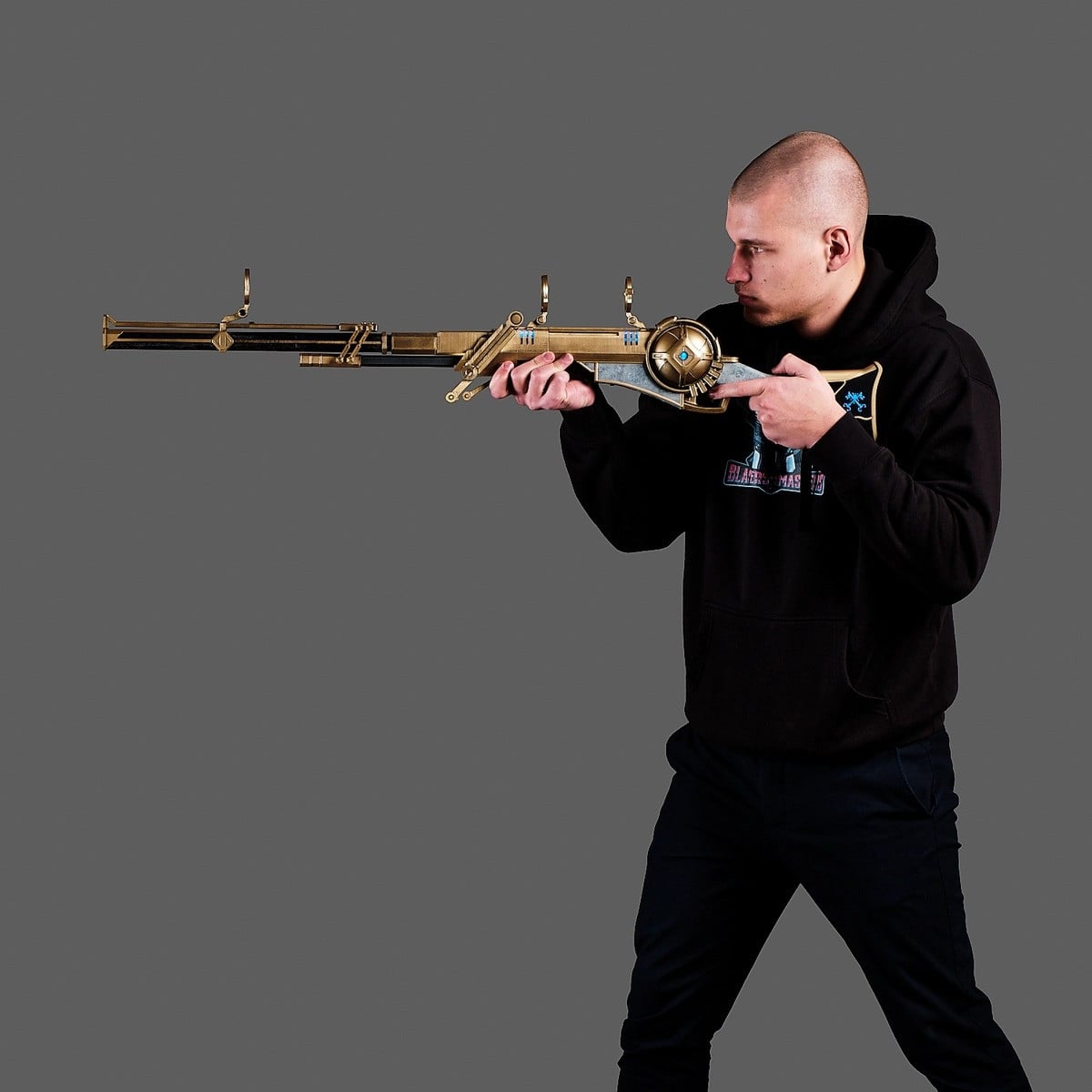 Caitlyns Sniper Rifle Replica Prop From Arcane League Of Legends By Blasters4Masters 5