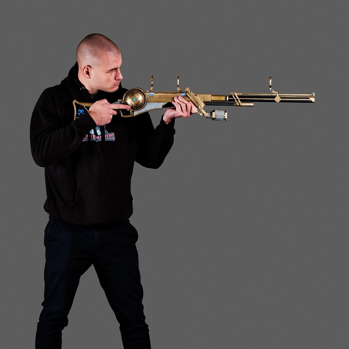 Caitlyns Sniper Rifle Replica Prop From Arcane League Of Legends By Blasters4Masters