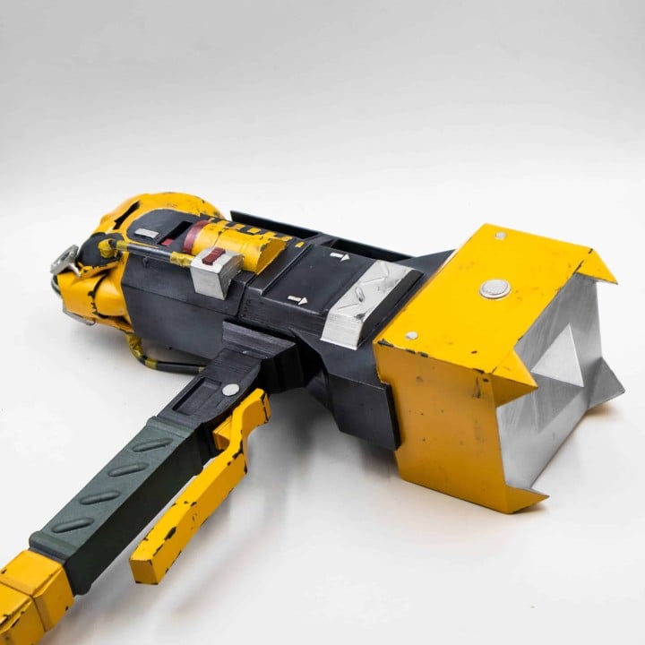 Caustic Heirloom Death Hammer apex legends prop replica 12