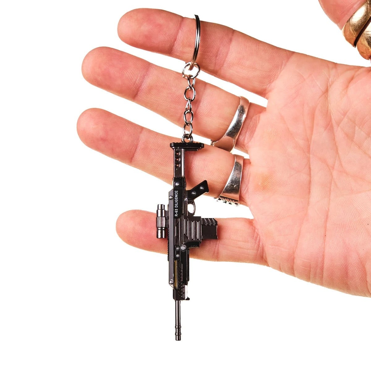 R 63 Diligence Keychain Replica Prop From Helldivers 2 By Blasters4Masters