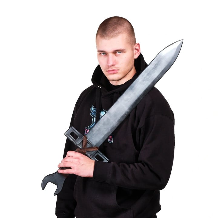 Salvaged Sword Replica Prop From Rust By Blasters4Masters