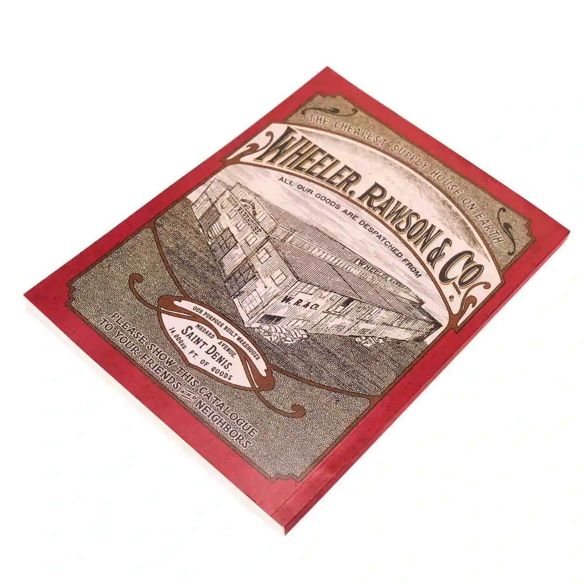 Wheeler Rawson Co. Supply Catalogue Book Replica Prop Red Dead Redemption 2 6.JPG