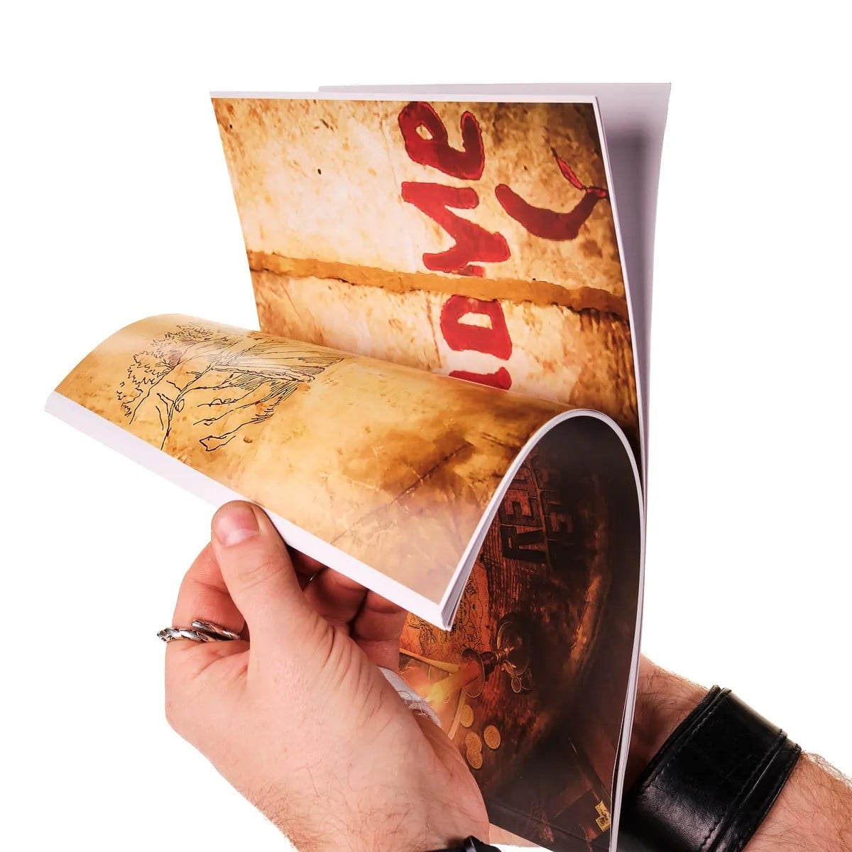 Treasure Map Collection Book Replica Prop From Red Dead Redemption 2 By Blasters4Masters 3