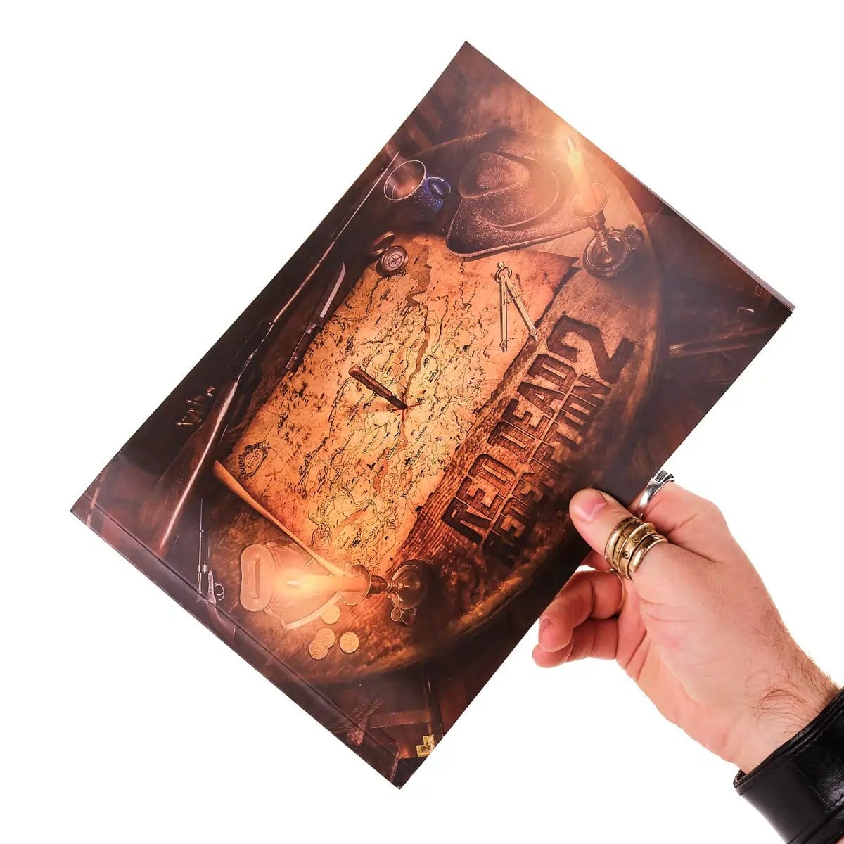 Treasure Map Collection Book Replica Prop From Red Dead Redemption 2 By Blasters4Masters 4