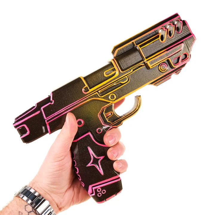 Voltage Burst Pistol Replica Prop From Fortnite By Blasters4Masters 1