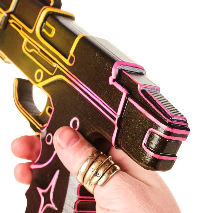 Voltage Burst Pistol Replica Prop From Fortnite By Blasters4Masters 4
