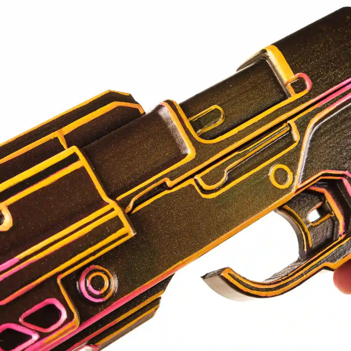Voltage Burst Pistol Replica Prop From Fortnite By Blasters4Masters 6