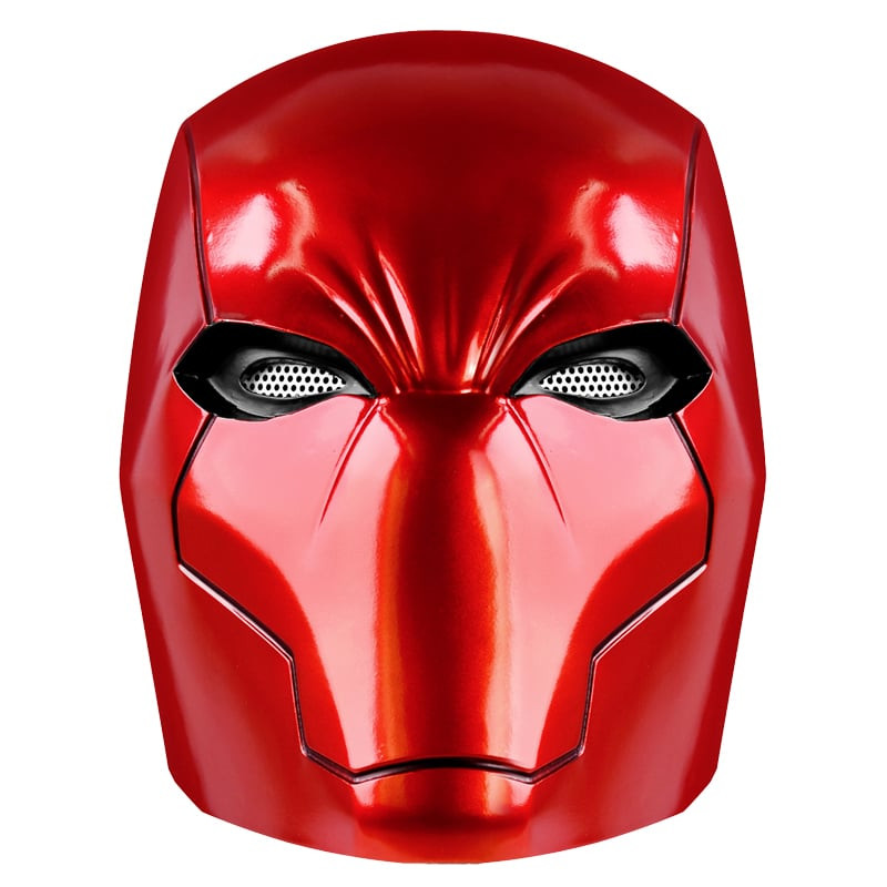 Red Hood Helmet Prop Replica By Blasters4Masters 7