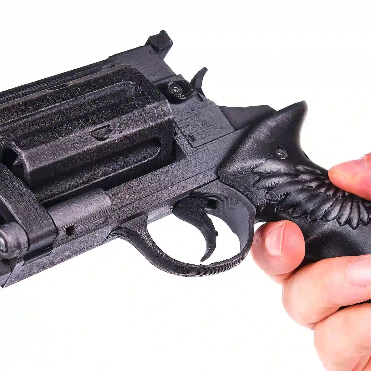 RSH 12 Requiem Magnum Revolver Battle Scar Replica Prop From Resident Evil By Blasters4Masters 3