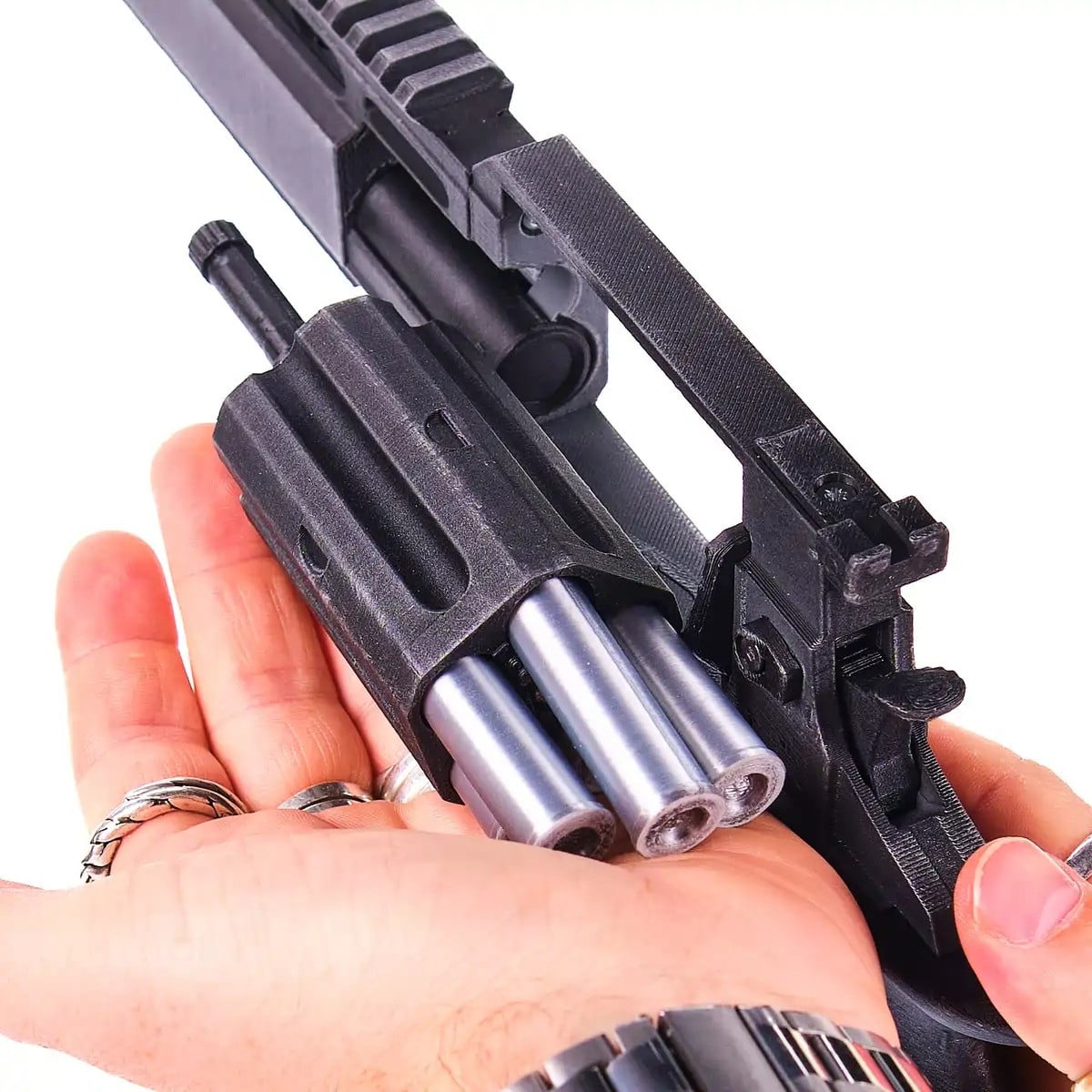 RSH 12 Requiem Magnum Revolver Battle Scar Replica Prop From Resident Evil By Blasters4Masters 11