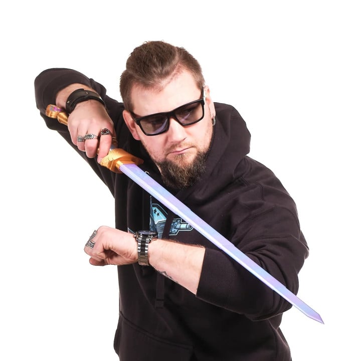 Rumi Sword Replica Prop From KPop Demon Hunters By Blasters4Masters 2