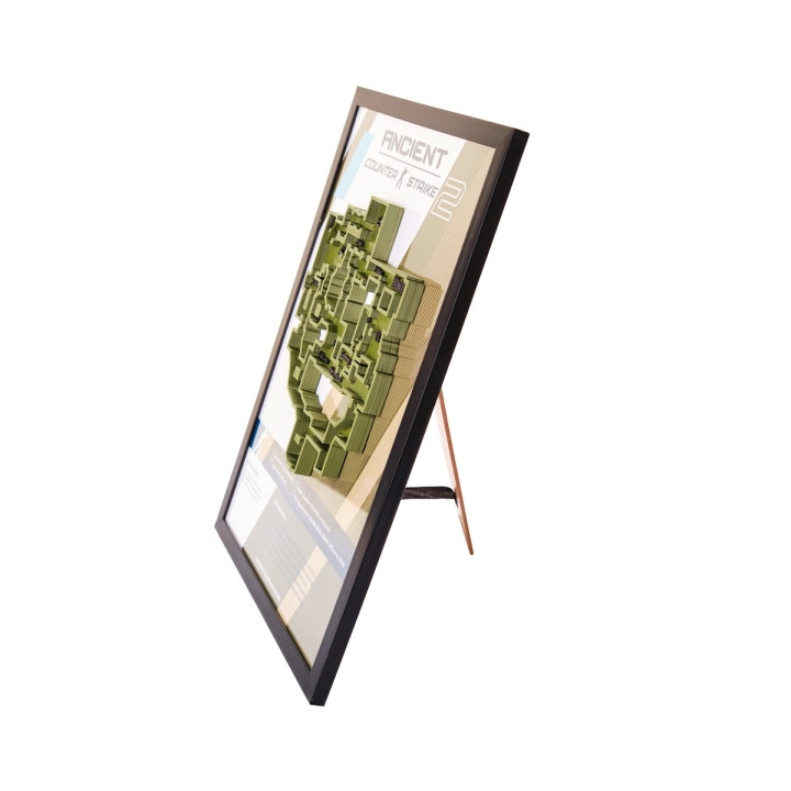 Ancient Map 3D Plaque Replica Prop From Counter Strike 2 By Blasters4Masters 2