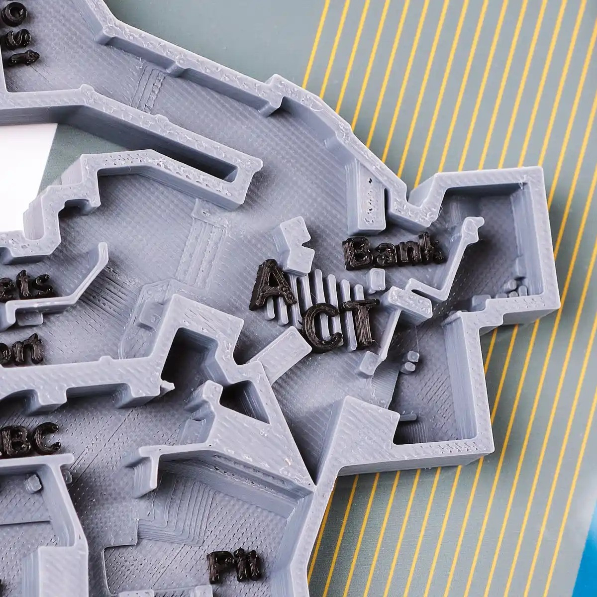Overpass Map 3D Plaque Replica Prop From Counter Strike 2 By Blasters4Masters 8