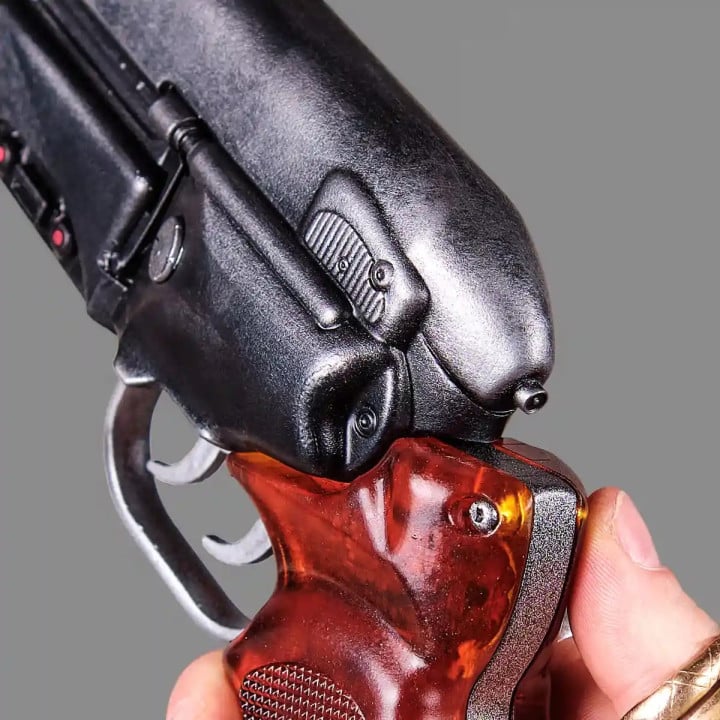 Rick Deckards Blaster PREMIUM EDITION Replica Prop From Blade Runner By Blasters4Masters 4