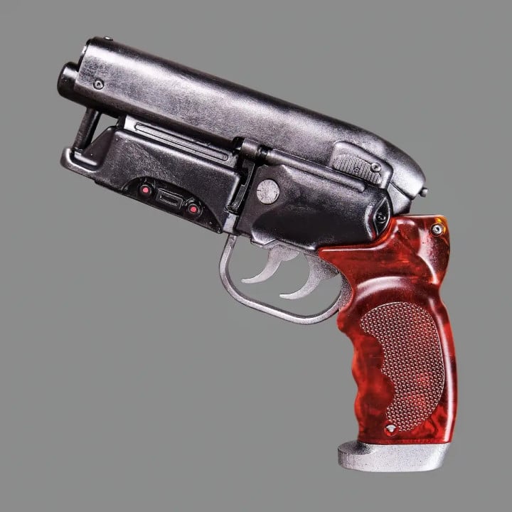 Rick Deckards Blaster PREMIUM EDITION Replica Prop From Blade Runner By Blasters4Masters 10