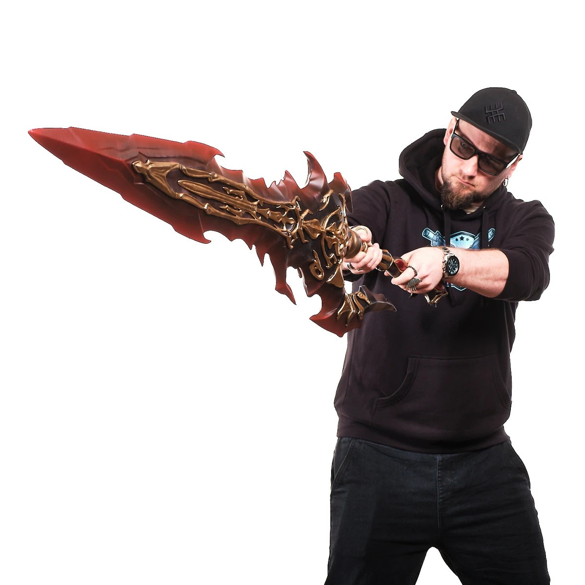 Nightsteel Greatsword Replica Prop From Final Fantasy By Blasters4Masters 2