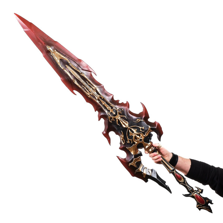 Nightsteel Greatsword Replica Prop From Final Fantasy By Blasters4Masters 5