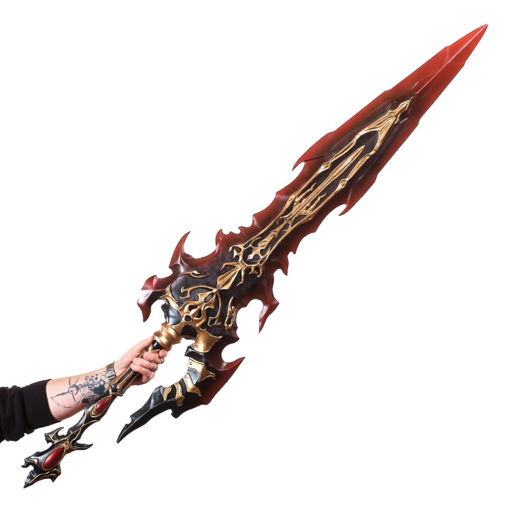 Nightsteel Greatsword Replica Prop From Final Fantasy By Blasters4Masters 6