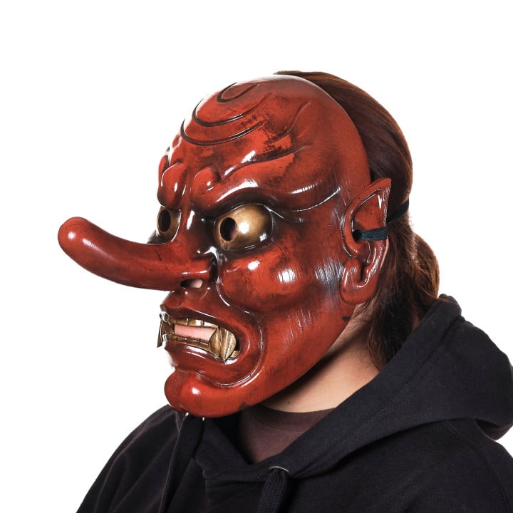Tengu Mask Japanese Traditional Masks Japan Culture 1