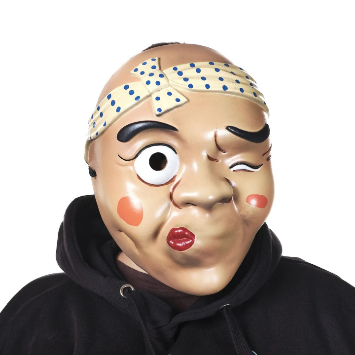 Hyottoko Mask Replica Prop By Blasters4Masters