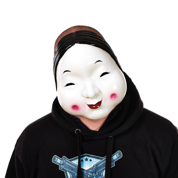 Okame (Otafuku) Folk Mask  - Japanese
