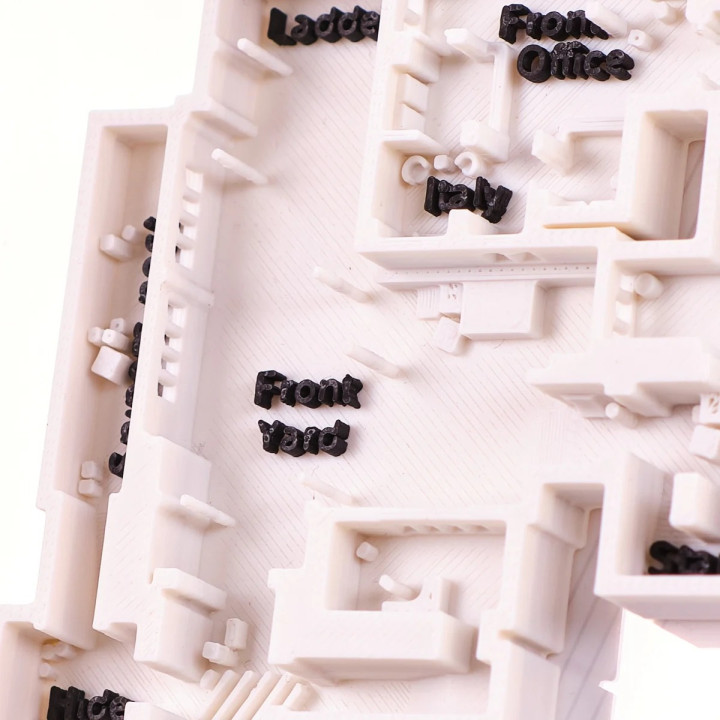 Office Map 3D Plaque Replica Prop From Counter Strike 2 By Blasters4Masters 7
