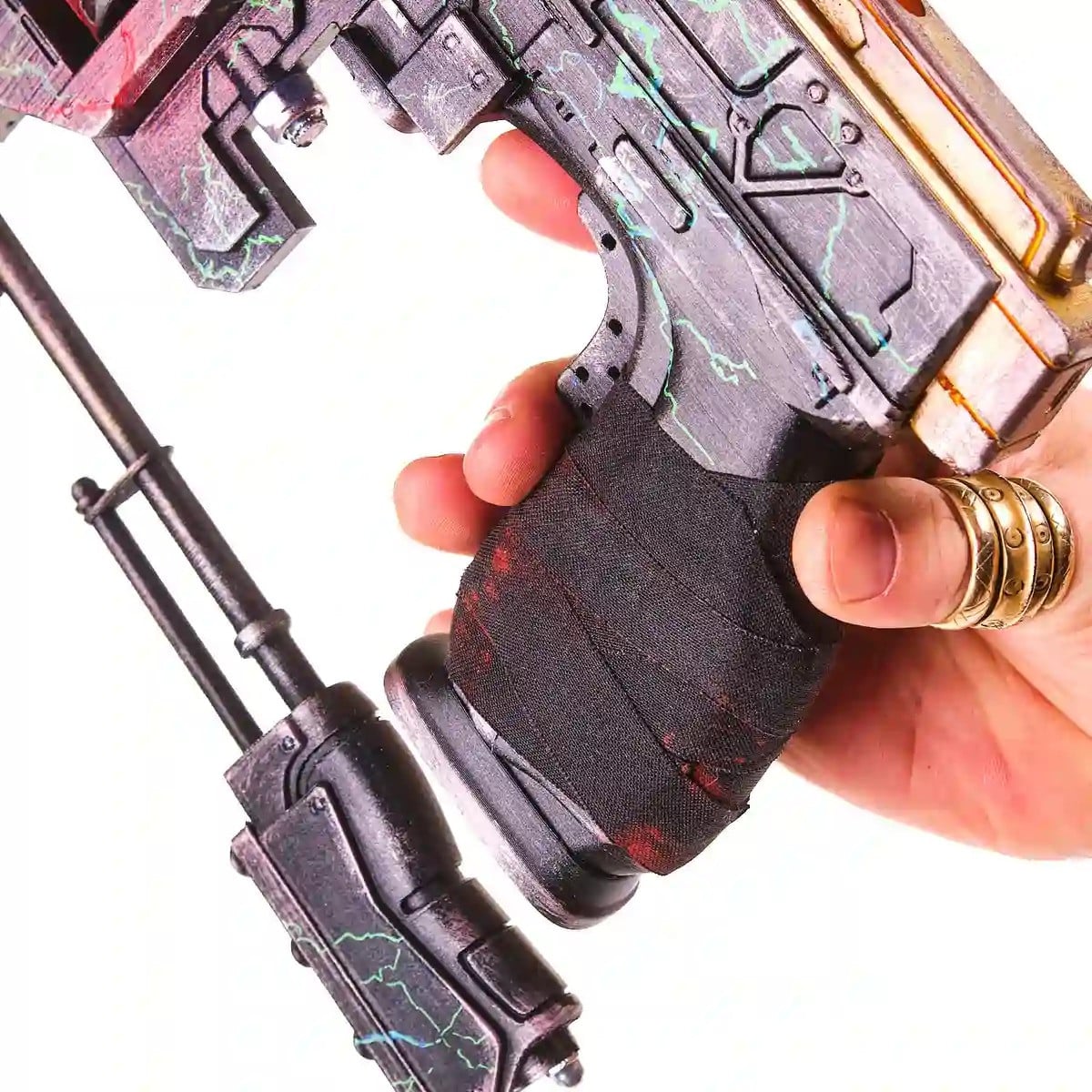Plasma Cutter — Bloodshot Glitched Edition Dead Space Blasters4masters Prop Replica 5
