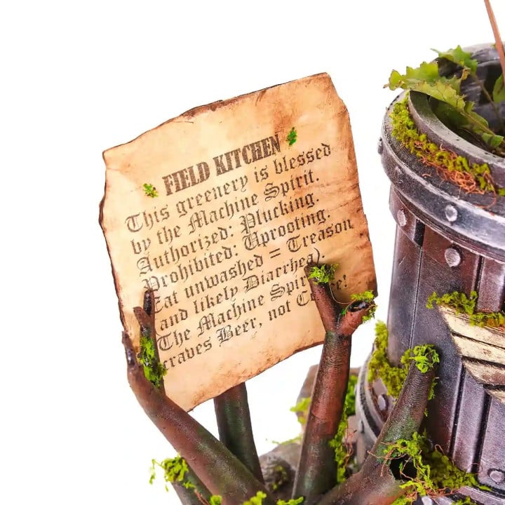 Warhammer Cup Flower Pot Replica Prop From Warhammer 40K By Blasters4Masters 2