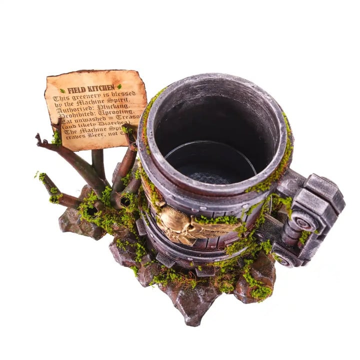 Warhammer Cup Flower Pot Replica Prop From Warhammer 40K By Blasters4Masters 7