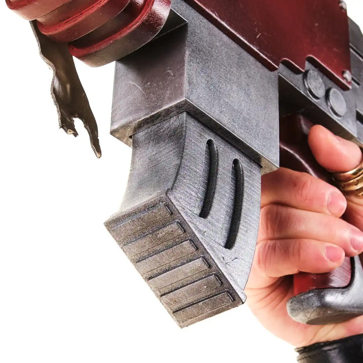 Black Templars Outriders Brother Valtus Red Bolter Replica Prop From Warhammer 40K By Blasters4Masters 3