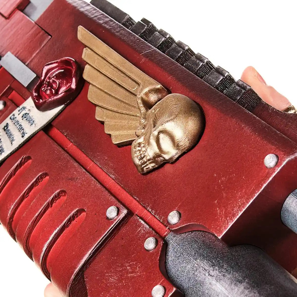 Black Templars Outriders Brother Valtus Red Bolter Replica Prop From Warhammer 40K By Blasters4Masters 7