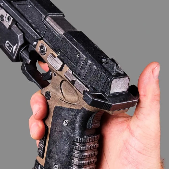 Smart Pistol MK6 Premium Edition Replica Prop From Titanfall 2 By Blasters4Masters 4