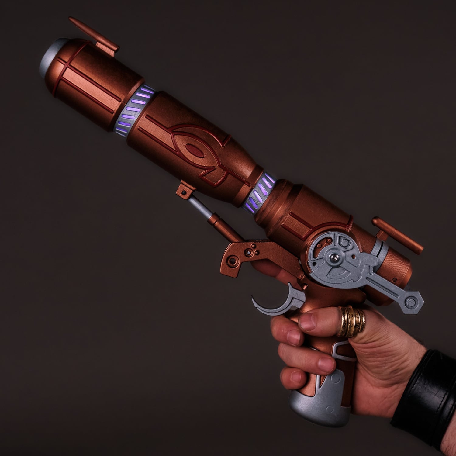 Caster Gun Premium Edition Replica Prop From Outlaw Star By Blasters4Masters 14