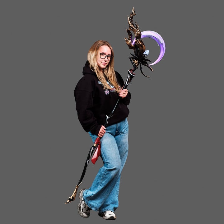 Tsukuyomi`s Moonlit Cane - Final Fantasy - PREMIUM EDITION