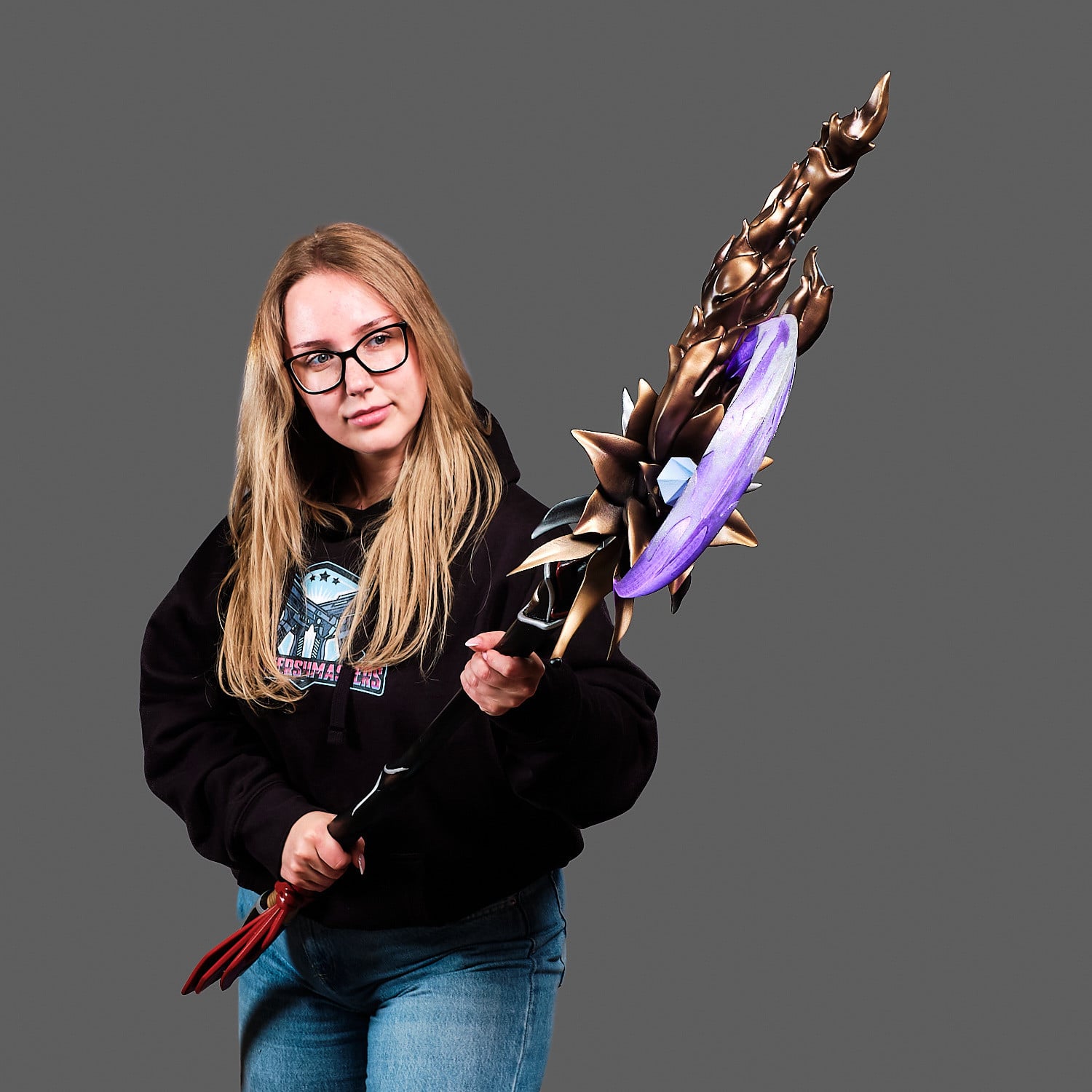 Tsukuyomis Moonlit Cane Replica Prop From Final Fantasy By Blasters4Masters 2