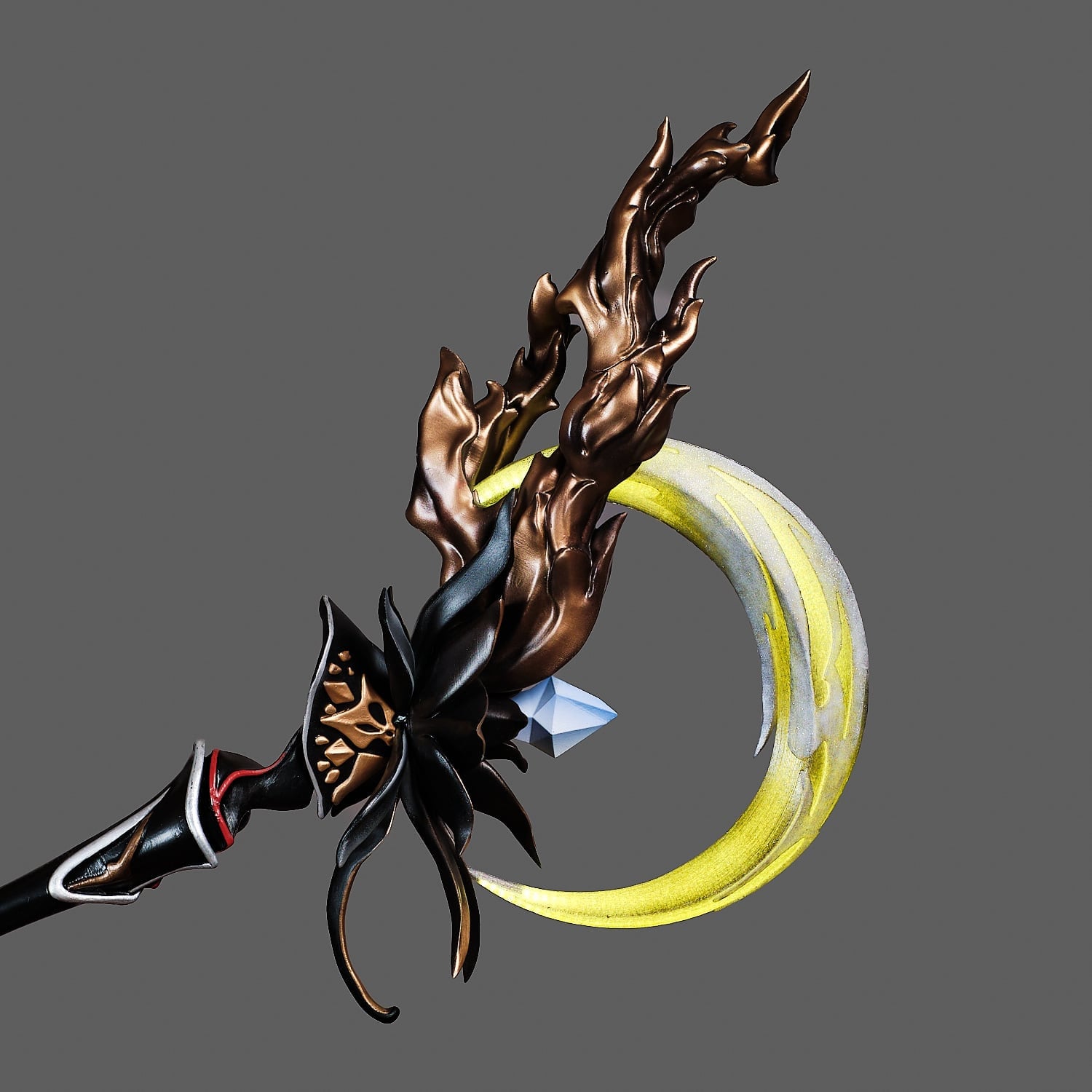Tsukuyomis Moonlit Cane Replica Prop From Final Fantasy By Blasters4Masters 18
