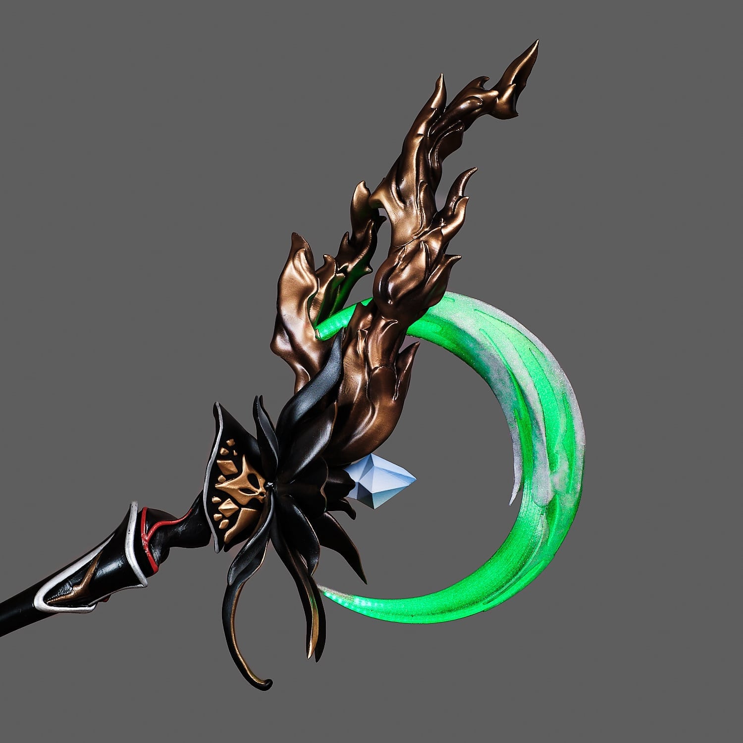 Tsukuyomis Moonlit Cane Replica Prop From Final Fantasy By Blasters4Masters 16