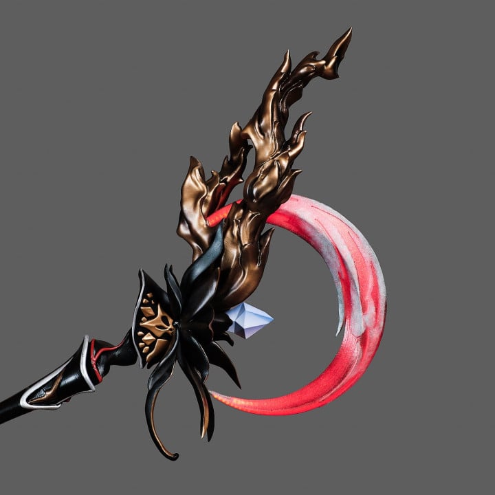 Tsukuyomis Moonlit Cane Replica Prop From Final Fantasy By Blasters4Masters 15