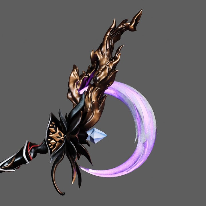 Tsukuyomis Moonlit Cane Replica Prop From Final Fantasy By Blasters4Masters 14