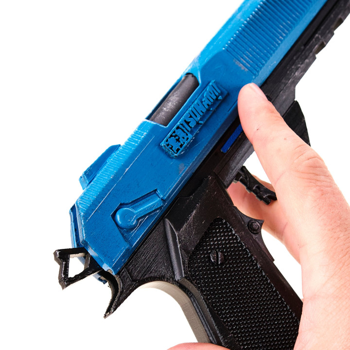 Tsunami Defense Systems Gun Replica Prop From Cyberpunk 2077 By Blasters4Masters 4