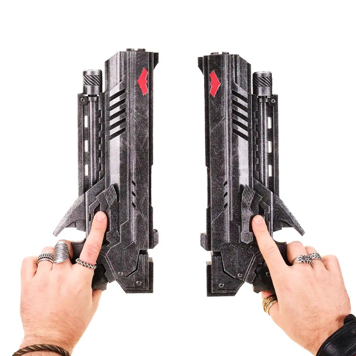 Arkham Knight Pistols Replica Prop From Red Hood By Blasters4Masters 12