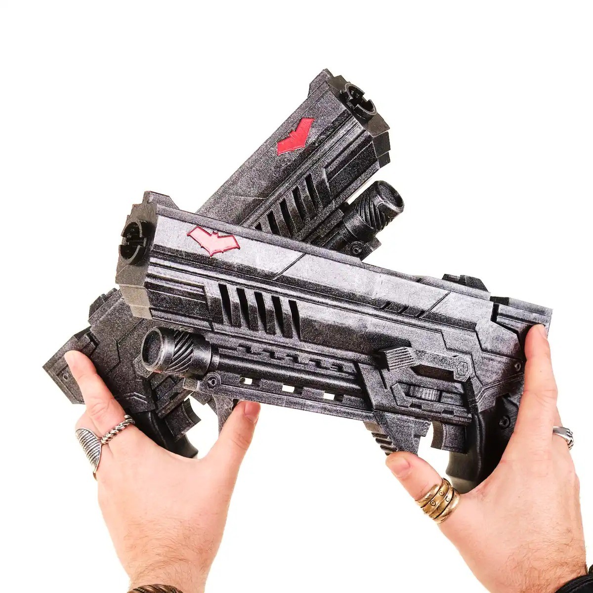 Arkham Knight Pistols Replica Prop From Red Hood By Blasters4Masters 14