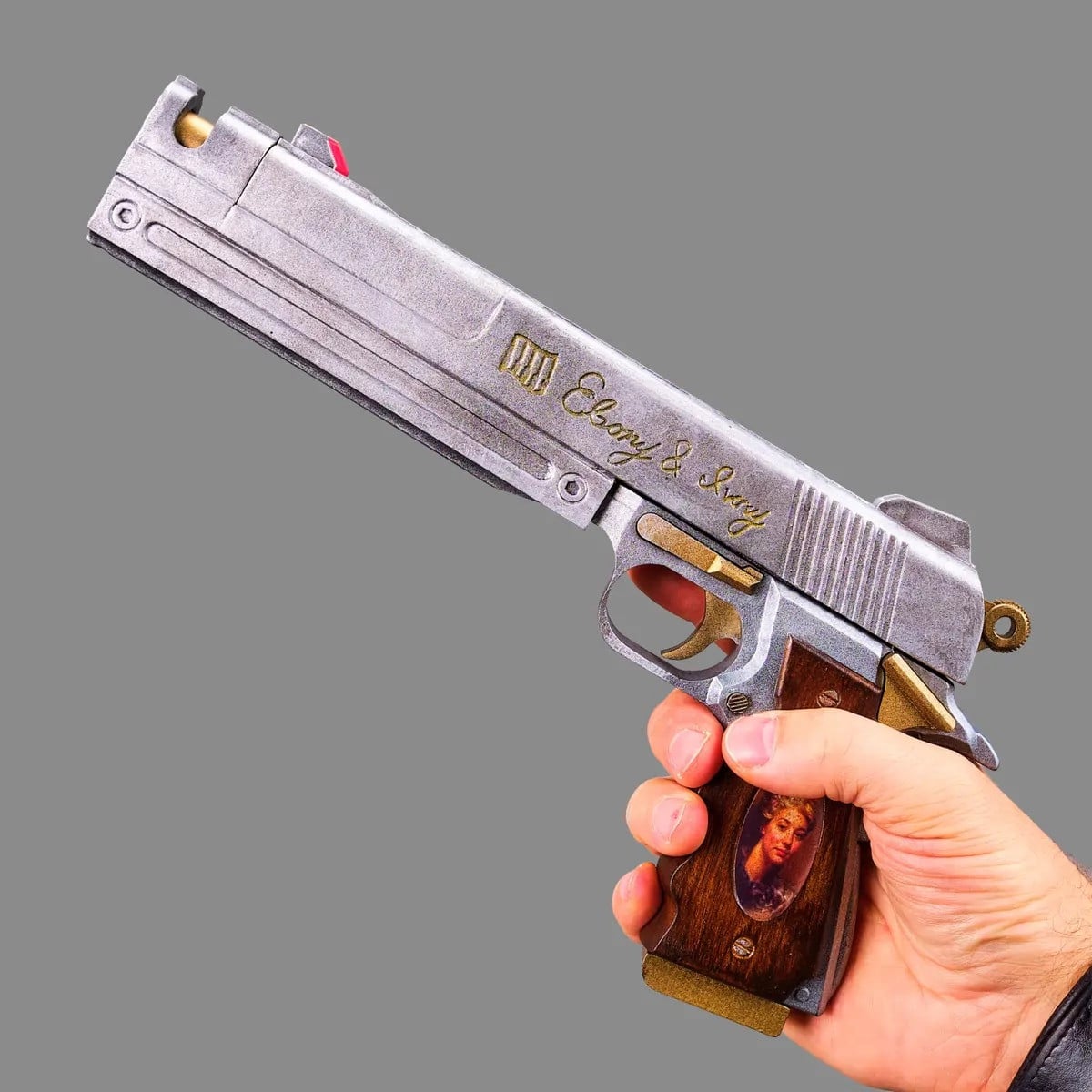 Ebony Ivory PREMIUM Replica Prop From Devil May Cry By Blasters4Masters 12