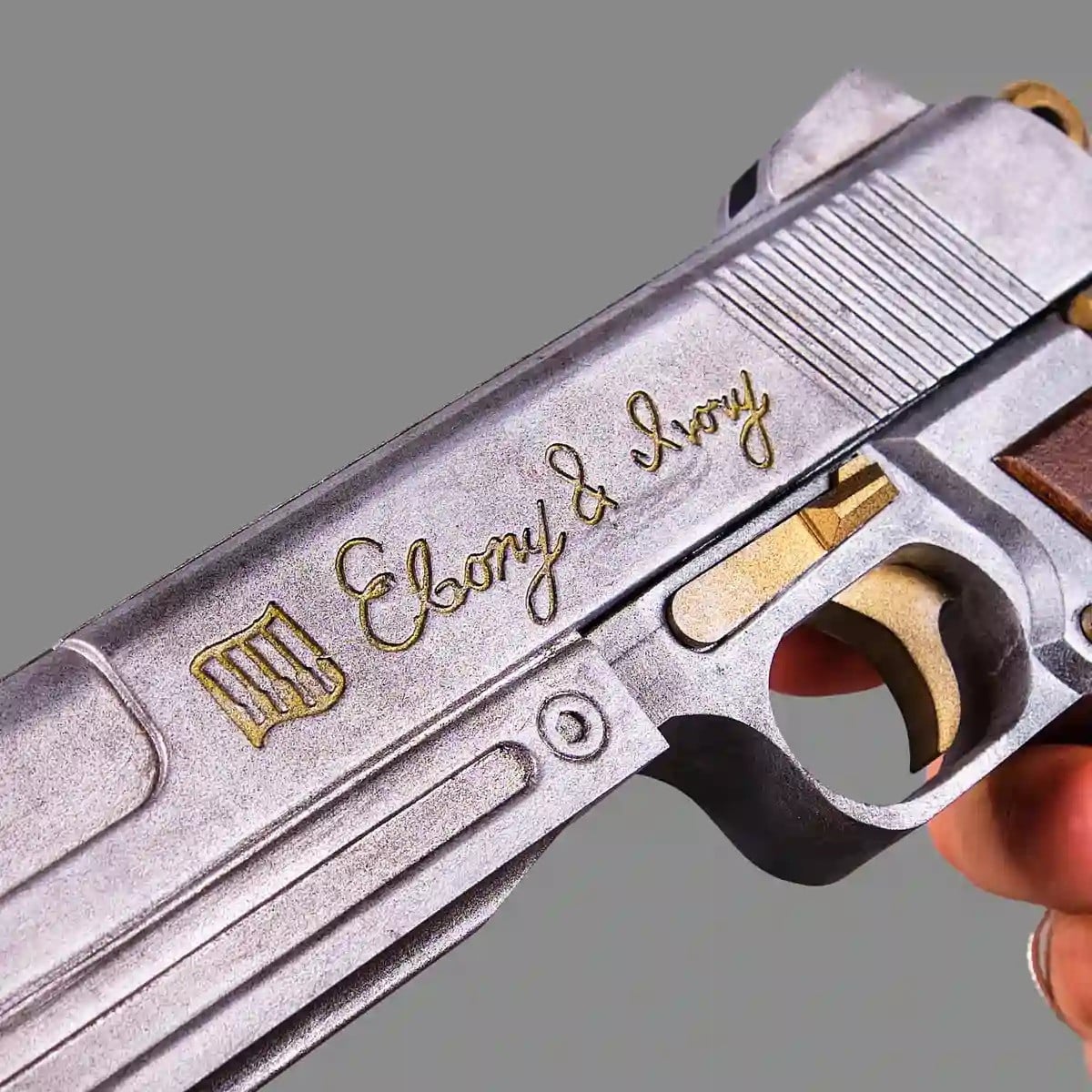 Ebony Ivory PREMIUM Replica Prop From Devil May Cry By Blasters4Masters 19