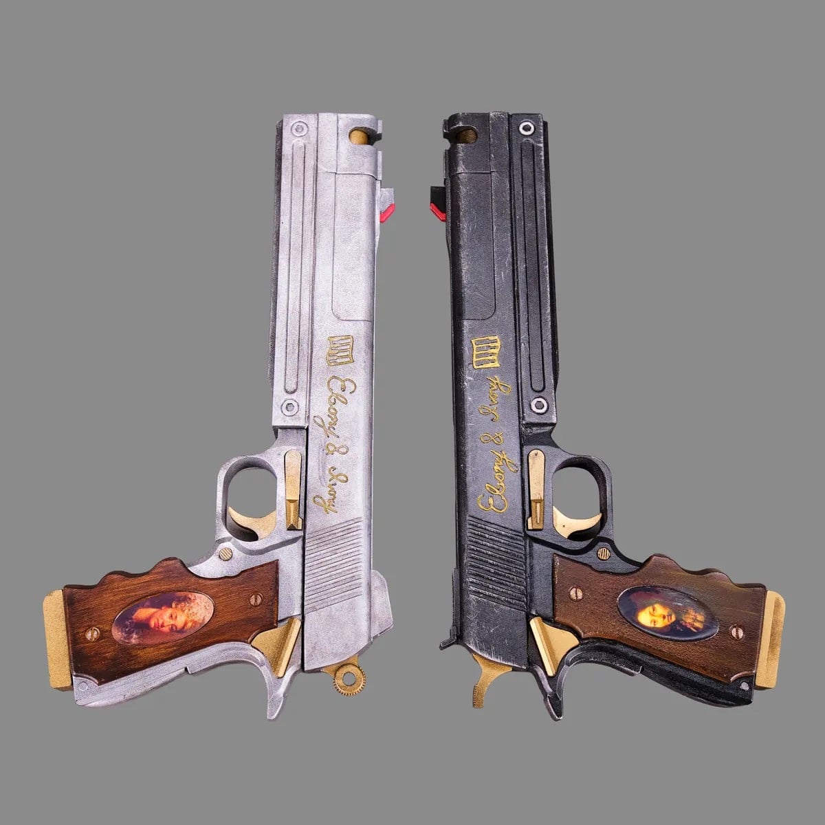 Ebony Ivory PREMIUM Replica Prop From Devil May Cry By Blasters4Masters 26