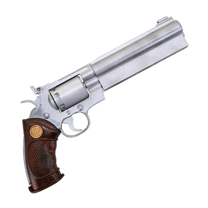 Silver Serpent Barrys 44 Magnum Replica Prop From Resident Evil By Blasters4Masters 10