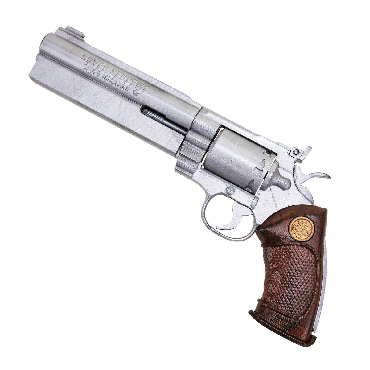 Silver Serpent Barrys 44 Magnum Replica Prop From Resident Evil By Blasters4Masters 9